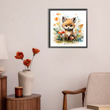 Load image into Gallery viewer, Little Fox 30X30CM(Canvas) Full Round Drill Diamond Painting
