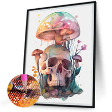 Load image into Gallery viewer, Skull Mushroom 30X40CM(Canvas) Full Round Drill Diamond Painting
