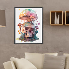 Load image into Gallery viewer, Skull Mushroom 30X40CM(Canvas) Full Round Drill Diamond Painting
