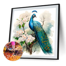 Load image into Gallery viewer, Peacock 35X35CM(Canvas) Full Round Drill Diamond Painting
