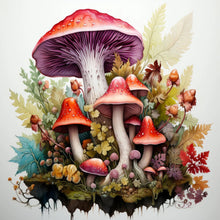 Load image into Gallery viewer, Mushroom Forest 35*35CM(Canvas) Full Round Drill Diamond Painting
