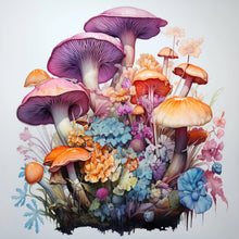 Load image into Gallery viewer, Mushroom Forest 35*35CM(Canvas) Full Round Drill Diamond Painting
