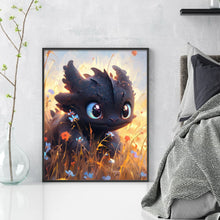 Load image into Gallery viewer, How To Train Your Dragon Night Fury (40*50CM) 11CT Stamped Cross Stitch
