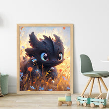 Load image into Gallery viewer, How To Train Your Dragon Night Fury (40*50CM) 11CT Stamped Cross Stitch
