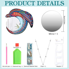 Load image into Gallery viewer, Special Shaped Diamond Painting Makeup Mirror Kit Dolphin Crystal Diamond Mirror
