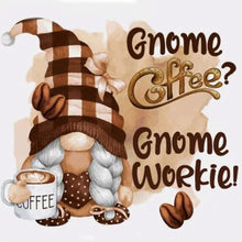 Load image into Gallery viewer, Coffee Gnome (40*40CM) 11CT Stamped Cross Stitch

