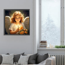 Load image into Gallery viewer, Angel 30*30CM(Canvas) Full Round Drill Diamond Painting
