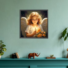 Load image into Gallery viewer, Angel 30*30CM(Canvas) Full Round Drill Diamond Painting
