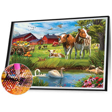 Load image into Gallery viewer, Country Farm 70*50CM(Canvas) Full Square Drill Diamond Painting
