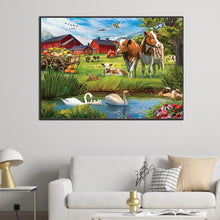 Load image into Gallery viewer, Country Farm 70*50CM(Canvas) Full Square Drill Diamond Painting
