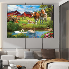 Load image into Gallery viewer, Country Farm 70*50CM(Canvas) Full Square Drill Diamond Painting
