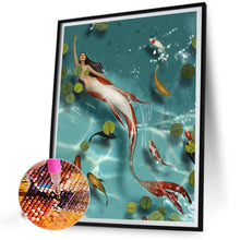 Load image into Gallery viewer, Beauty Koi 40*50CM(Canvas) Full Round Drill Diamond Painting
