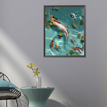 Load image into Gallery viewer, Beauty Koi 40*50CM(Canvas) Full Round Drill Diamond Painting
