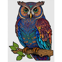 Load image into Gallery viewer, Colorful Owl (30*40CM) 18CT Stamped Cross Stitch
