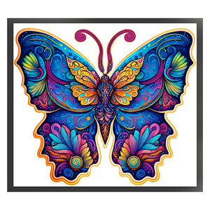 Colorful Butterflies (35*30CM) 18CT Stamped Cross Stitch