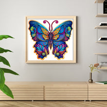 Load image into Gallery viewer, Colorful Butterflies (35*30CM) 18CT Stamped Cross Stitch
