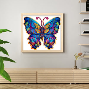 Colorful Butterflies (35*30CM) 18CT Stamped Cross Stitch