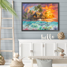 Load image into Gallery viewer, Tropical Seaside 40*30CM(Picture) Full Square Drill Diamond Painting
