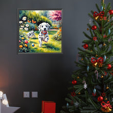 Load image into Gallery viewer, Playful Dog 40*40CM(Canvas) Full Round Drill Diamond Painting
