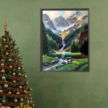 Load image into Gallery viewer, Mountain Stream 50*60CM(Picture) Full Square Drill Diamond Painting
