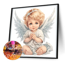 Load image into Gallery viewer, Little Angel 30*30CM(Canvas) Full Round Drill Diamond Painting
