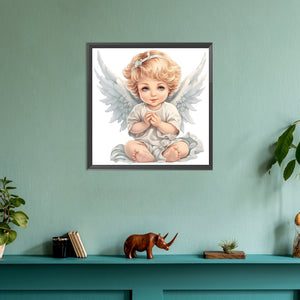 Little Angel 30*30CM(Canvas) Full Round Drill Diamond Painting