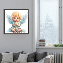 Load image into Gallery viewer, Little Angel 30*30CM(Canvas) Full Round Drill Diamond Painting
