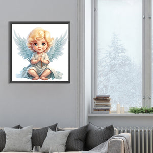 Little Angel 30*30CM(Canvas) Full Round Drill Diamond Painting