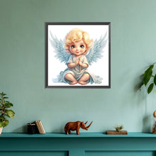 Load image into Gallery viewer, Little Angel 30*30CM(Canvas) Full Round Drill Diamond Painting
