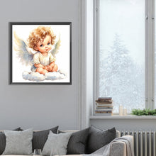 Load image into Gallery viewer, Little Angel 30*30CM(Canvas) Full Round Drill Diamond Painting
