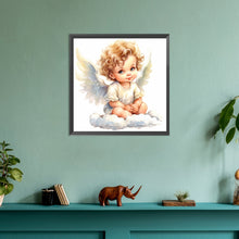 Load image into Gallery viewer, Little Angel 30*30CM(Canvas) Full Round Drill Diamond Painting
