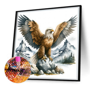 Eagle 30*30CM(Canvas) Full Round Drill Diamond Painting