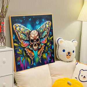 Forest Butterfly 40*40CM(Canvas) Full Round Drill Diamond Painting