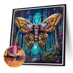 Forest Butterfly 40*40CM(Canvas) Full Round Drill Diamond Painting