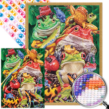 Load image into Gallery viewer, Frog 40*55CM(Picture) Full AB Round Drill Diamond Painting
