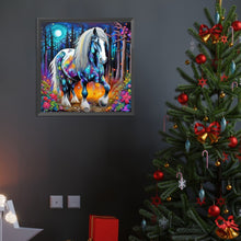 Load image into Gallery viewer, Horse 40*40CM(Canvas) Full Round Drill Diamond Painting
