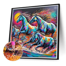 Load image into Gallery viewer, Horse 40*40CM(Canvas) Full Round Drill Diamond Painting

