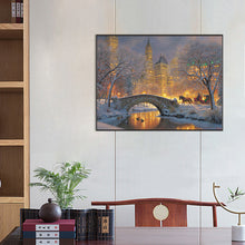 Load image into Gallery viewer, Snow Bridge 45*60CM(Canvas) Full Square Drill Diamond Painting
