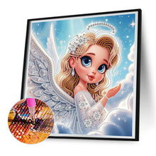 Load image into Gallery viewer, Little Angel 30*30CM(Canvas) Partial Special Shaped Drill Diamond Painting
