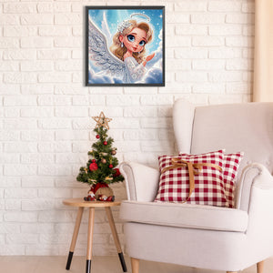 Little Angel 30*30CM(Canvas) Partial Special Shaped Drill Diamond Painting