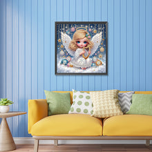 Load image into Gallery viewer, Little Angel 30*30CM(Canvas) Partial Special Shaped Drill Diamond Painting
