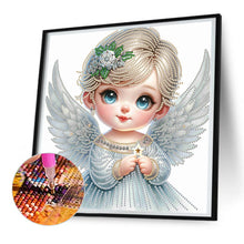 Load image into Gallery viewer, Little Angel 30*30CM(Canvas) Partial Special Shaped Drill Diamond Painting
