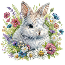 Load image into Gallery viewer, Garden Rabbit 30*30CM(Canvas) Partial Special Shaped Drill Diamond Painting
