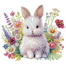 Load image into Gallery viewer, Garden Rabbit 30*30CM(Canvas) Partial Special Shaped Drill Diamond Painting
