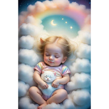 Load image into Gallery viewer, Angel Baby 40*60CM(Canvas) Full Round Drill Diamond Painting
