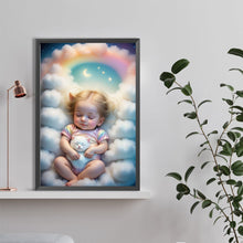 Load image into Gallery viewer, Angel Baby 40*60CM(Canvas) Full Round Drill Diamond Painting
