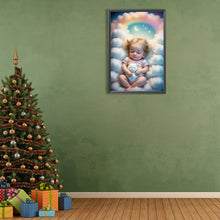 Load image into Gallery viewer, Angel Baby 40*60CM(Canvas) Full Round Drill Diamond Painting
