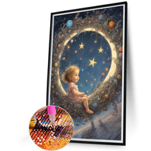 Load image into Gallery viewer, Angel Baby 40*60CM(Canvas) Full Round Drill Diamond Painting
