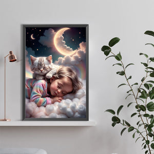 Angel Baby 40*60CM(Canvas) Full Round Drill Diamond Painting