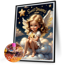 Load image into Gallery viewer, Angel On Clouds 30*40CM(Canvas) Full Round Drill Diamond Painting
